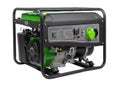 Gasoline generator on a white background