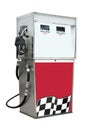 Gasoline pump, isolated Royalty Free Stock Photo