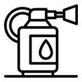 Gasoline tools icon, outline style Royalty Free Stock Photo