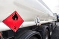 Gasoline transporter Royalty Free Stock Photo