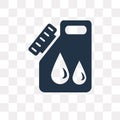 Gasoline vector icon isolated on transparent background, Gasoline transparency concept can be used web and mobile Royalty Free Stock Photo