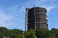 Gasometer in Oberhausen , ruhr valley, Germany