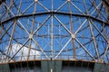 The Gasometro or Gazometro structure in Rome, Italy