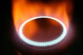 Gass flame Royalty Free Stock Photo