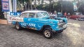 Yogyakarta Indonesia November 13 2019 Chevrolet bel air coupe gasser in a car show Royalty Free Stock Photo