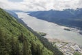 Gastineau Channel in Juneau, Alaska