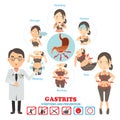Gastritis Royalty Free Stock Photo