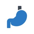 Gastroenterology vector glyph color icon