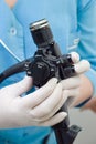 Gastrointestinal endoscope Royalty Free Stock Photo