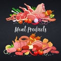 Gastronomic meat products