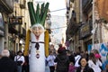 Gastronomic party in Valls, Catalonia Royalty Free Stock Photo