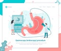 Gastroscopy medical landing page