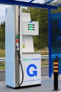 Gasum Natural Gas Dispenser at Filling Station