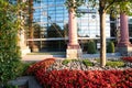 Gasworks circular building now regenerated and developed into modern offices and residential apartments with Cutler Bros plaque on Royalty Free Stock Photo