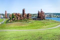 Gasworks Park Architecture 8 Royalty Free Stock Photo