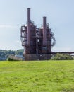 Gasworks Park Structures 7 Royalty Free Stock Photo