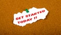 Gat started today Royalty Free Stock Photo