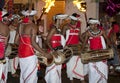 Gatabera Players perform during the Esala Perahera.