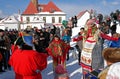 Gatchina, Leningrad region, Russia - March 5, 2011: Maslenitsa. a traditional spring holiday at the Russian peoples.