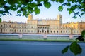 Gatchina Palace. Museum. Palace of Peter and Catherine. Russia, Leningrad region, Gatchina August 8, 2018