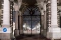 Gate at Admiralty Arch London by night Royalty Free Stock Photo