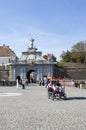 Gate in Alba Iulia fortress Royalty Free Stock Photo