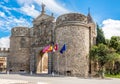 Gate of Alfonso VI (Puerta de Alfonso VI)in Toledo Royalty Free Stock Photo