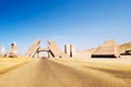 Gate of Allah in Ras Mohamed National Park. Ras Muhammad in Egypt at the southern extreme of the Sinai Peninsula