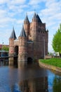 The Gate of Amsterdam, Haarlem, Holland Royalty Free Stock Photo