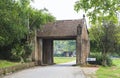 A gate of ancient village in Hanoi