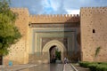 Bab el-Khemis Gate, Gate in city wall Meknes, Morocco