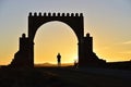 Gate in Antiatlas Royalty Free Stock Photo