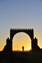 Gate in Antiatlas Royalty Free Stock Photo