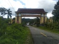 The gate of Bengkulu