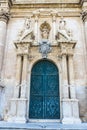 Cathedral of San Giovanni Battista in Ragusa, Sicily, Italy Royalty Free Stock Photo