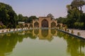 Gate of Chehel Sotoon Palace in Isfahan, Ir