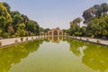 Gate of Chehel Sotoon Palace in Isfahan, Ir