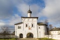 Gate Church of the Annunciation at Suzdal was built 16th century. Golden Ring of Russia Travel Royalty Free Stock Photo