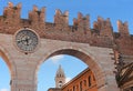 Gate with clock in Verona