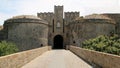 Gate d`Amboise, fortifications of Rhodes, Rhodes Fortress, Old Town of Rhodes