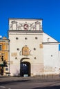 The Gate of Dawn or Sharp Gate is a city gate in Vilnius, the capital of Lithuania