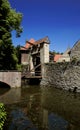 Gate with drawbridge, Water castle Vischering, LÃÂ¼dinghausen, Germany