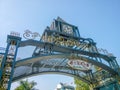 The gate of the Dutch flower town in shenzhen.