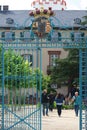 Gate entrance with Coat of arms Castle Homburg