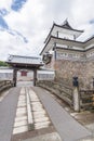 Historical landmark Kanazawa Castle, Japan Royalty Free Stock Photo