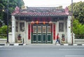 Gate and entrance of Tjong A Fie Mansion, a heritage building and popular tourist destination in Medan City.