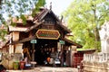 Gate entrance to Ananda paya temple and small shop for burma people and foreign travelers travel visit respect praying at Bagan or Royalty Free Stock Photo