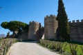 Gate Entrance of Vila Vicosa castle in Alentejo, Portugal Royalty Free Stock Photo