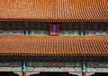 Gate Forbidden City Palace Beijing Royalty Free Stock Photo