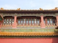 Gate of The Forbidden City is a palace complex in central Beijing, China Royalty Free Stock Photo